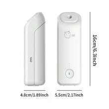 Difusor de fragancia de gran capacidad y silencioso con batería de larga duración, llenando la habitación con un aroma agradable, con tres ajustes regulables, adecuado para la sala de estar, el dormitorio y el baño. - Blanco 1 pieza - Ver 8