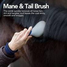 Humanized Design Non-Slip Ultra-Soothing Mane And Tail Brush For Horses - 1 - View 4