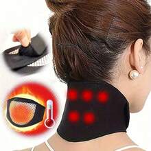 Self-Heating Neck Warmer, Adjustable Strap And Portable Design, Suitable For Office, Travel And Sports Use - Black - View 7