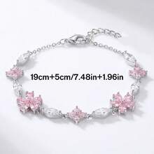 Pink Cherry Blossom Shaped Car Decor, Fashionable Minimalist, Full Of Girly Charm, Suitable For Various Car Models - Pink Cherry Blossom Ornament - View 3