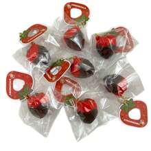 1个2026新款巧克力草莓慢回弹软萌捏捏乐，超柔软PU仿真面包吊坠（所有配件、纸卡和链条随机发送），办公焦虑缓解神器，可作背包/包包挂件，生日/理想/惊喜/节日/情侣/夏季/游戏玩家礼物，捏捏乐，减压必备 - 彩色 - 查看 8