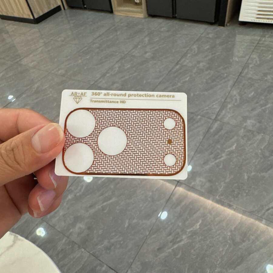 Alloy Luxury Lens Protective Film Compatible With Iphone 17 Pro Max/17 Pro Cicada Wing Rear Camera Lens Protector Anti-Scratch Anti-Drop Protective Film Luxury Full Coverage Lens Cap Mother's Day Gift