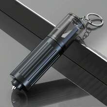 二合一汽车安全锤，集破窗器和安全带切割器于一体 - 多色 - 查看 13