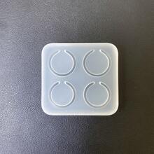 树脂浇注模具配件，树脂液体硅胶模具，树脂钥匙扣硅胶模具，树脂模具 - 白色 - 查看 3
