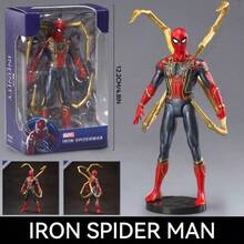 Marvel “漫威系列4英寸可动人偶及艺术雕像——收藏模型装饰，送给孩子和成人的完美礼物” - 彩色 - 查看 5