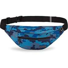 Running Bag - Blue Camouflage - View 2
