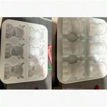 Khay silicon hình bò 3D dễ thương, thích hợp để đựng rượu whisky, cocktail và làm bánh, cũng có thể dùng để trang trí lễ Phục sinh và các ngày lễ khác. - Nhiều màu - Xem 7