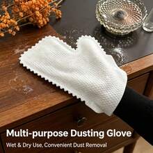 30pcs/10pcs Ultra-Fine Fiber Cleaning Gloves, Wet & Dry Dual-Use Cleaning Gloves, Reusable Anti-Static Dusting Gloves, Suitable For Kitchen, Car, Windows, Keyboard And Household Cleaning - Dust Removal Cloth Gloves - View 12