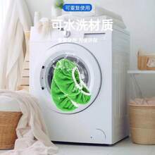 鬆弛平拖把適用於寵物和居家使用，無需魔鬼氈快速更換布條，免手觸濕乾雙用拖把，可重複使用超細纖維清潔拖把，適用於居家木地板和磁磚地板 - 多色 - 查看 6