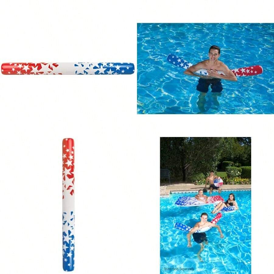 Poolmaster 81729 Inflatable Swimming Pool Noodle 60 Inch - Vídeos - Ver 1