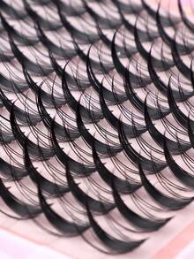 480/448片装仙女睫毛簇 C型卷翘 漫画睫毛 混合装 10-18mm 纤细柔软自然睫毛 DIY睫毛簇 单片假睫毛，佩戴方便，可重复使用，适合日常妆容。 - D - 查看 8