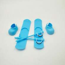 Cute Mini Ski Equipment, Suitable For Mini Doll Accessories Set, Miniature Ski Boards, Ski Poles, Doll Clothing Accessories, Winter Scene Micro Scene Props, Doll Decoration Gifts, Designed For Doll Enthusiasts - Multicolor - View 11