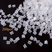 5 piezas/20 piezas/50 piezas/100 piezas Clips para globos, Conectores de marco de arco de globos, Clips de plástico reutilizables para globos con anillos multifunción, para decorar arcos de globos, bodas, cumpleaños, fiestas, San Valentín, Halloween, Navidad - Multicolor - Ver 18
