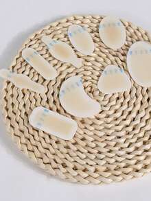 10pcs Silicone Heel Protector Pads, Comfortable Anti-Chafing For High Heels, Casual Shoes, Sports Shoes - Multicolor - View 7