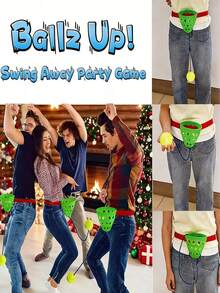 Swing Game, Hammock Party Bucket Game, Eye-Hand Coordination Training, Fun Party Game, Multi-Player Interactive Game, Suitable For Christmas, New Year And Other Holiday Gatherings - View 6