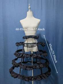2/3/4/5 chiếc váy voan kiểu lồng chim Lolita - Nhiều màu - Xem 14