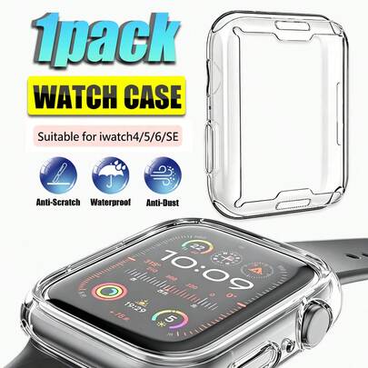 1 chiếc ốp lưng đồng hồ trong suốt siêu mỏng, với các lỗ núm vặn, nút bấm và loa được căn chỉnh chính xác sau khi lắp đặt. Thiết kế siêu mỏng với độ linh hoạt và khả năng chịu lực cao.