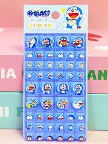 High Quality 3D Cute Stickers, Interesting Shiny Embossed Decor, 3D Interesting Japanese Anime Stickers, Crystal Stickers, With Solid Texture, Exquisite 3D Design, Self-Adhesive Waterproof Decorative Stickers, With Tactile Effect And Rich Decorative Atmosphere, Mixed Color Design, Asymmetric Shape, Waterproof Decorative Stickers / Some Styles May Have Color Difference, Random 3D Embossed Interesting Stickers - Multicolor - View 10