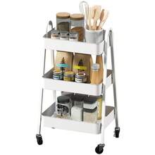 Storage Carts - White - View 4