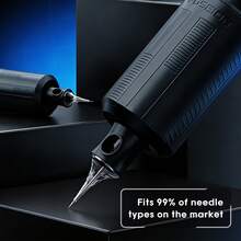 Poseidon Wireless Tattoo Machine, Professional Tattoo Machine With Large Color Screen, 2300mAh Battery, Suitable For Tattoo Artists And Beginners - Black - View 8