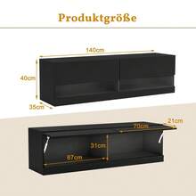 Television Stands & Entertainment Centers - Black - View 3