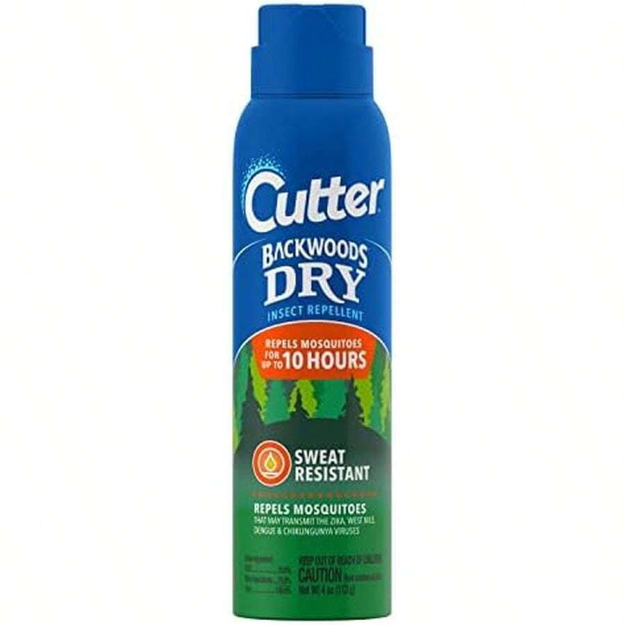 Cutter Backwoods Dry Insect Repellent, Aerosol, 4-Ounce - 1 Pack - View 1