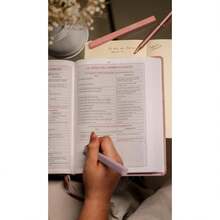 Full Life Study Bible (RVR60), Classic Edition, Two-Tone Rose Gold Leathersoft, Words Of Jesus In Red, Comfort Print - Single Book - View 4