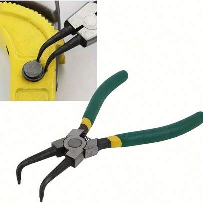 4pcs Multi-Function Internal & External Circlip Pliers Set, With Internal Spring Design, Comfortable Handles And Standard Tips. Suitable For Automotive, DIY Projects, Mechanical Work, Hobby Tools, Precision Pliers, Compact Tools, High-Quality Tools, Sturdy Pliers, Manual Tools, Circlip Tools, Workshop Tools, Auto Repair Technicians