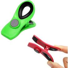 Magnetic Fridge Clips, Multipurpose Plastic Bag Clips For Food Storage, Airtight Seal, Suitable For Kitchen Organization And Storage - Multicolor - View 4