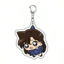 Kaitou Kaito Merchandise - Acrylic Keychain Featuring / Edogawa Transparent Charm - Multicolor - View 5