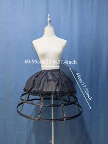 2/3/4/5 chiếc váy voan kiểu lồng chim Lolita - Nhiều màu - Xem 29