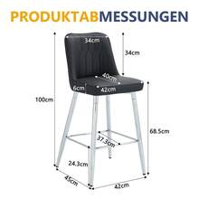 Dining Chairs - Black - View 7