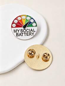 New Fashionable Versatile Mood Expression Brooch, Suitable For Men, Women, Couples, Daily Wear On Clothes, Backpacks And Accessories - WM240603 - View 4