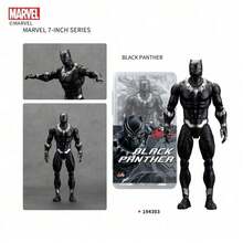 Marvel 漫威超级英雄7英寸大型可动人偶及创意模型雕像 - 收藏装饰玩具及房间装饰，送给男孩和成年粉丝的完美礼物 - 彩色 - 查看 12