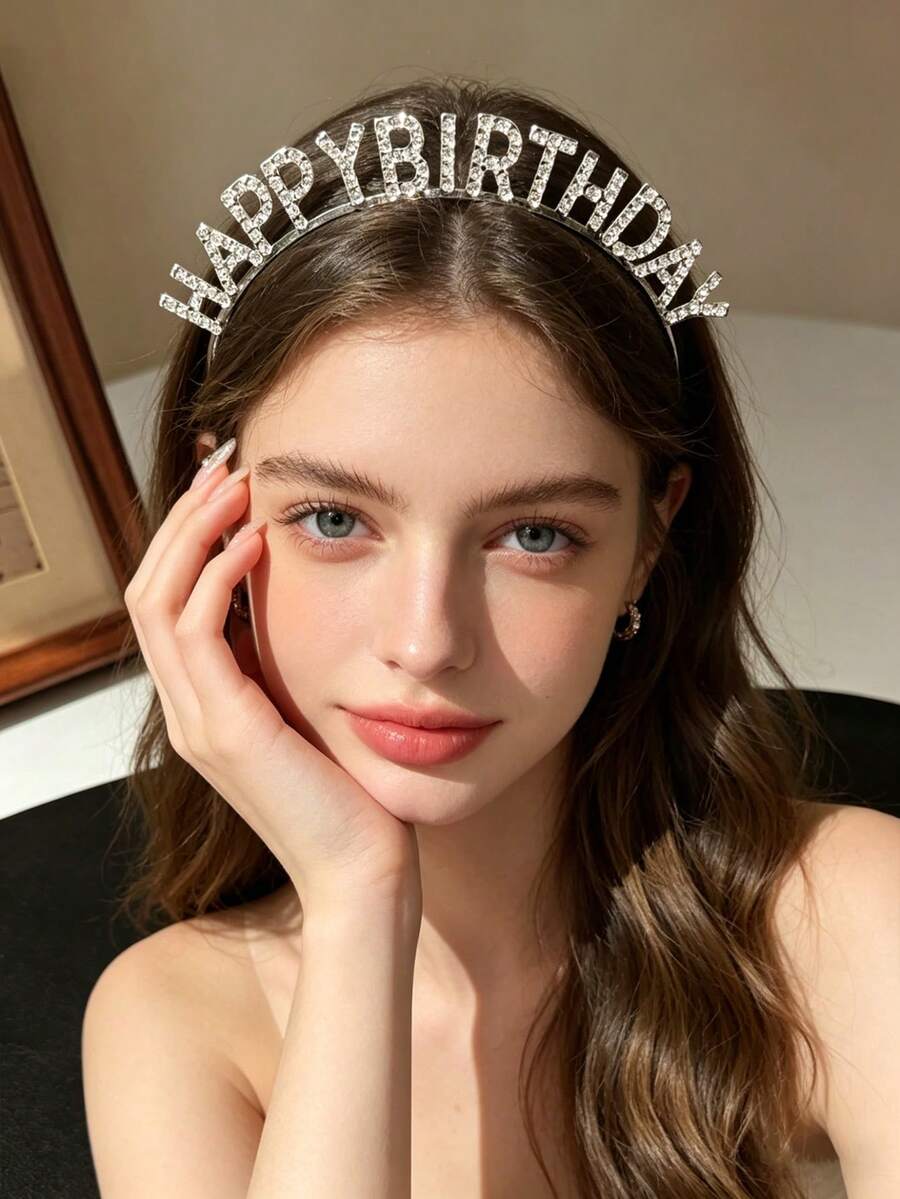 2 件装生日派对头饰 - 奢华生日发饰 - 彩色 - 查看 1