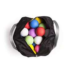 Champion Sports - Bolsa para Casco de Vinilo: Equipo Deportivo de sóftbol y béisbol con Ganchos para Colgar Capacidad para 8 Cascos - negro gris Gray/ Black - Ver 4