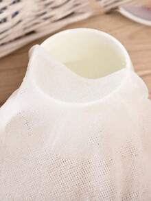 100/50/30/20/10片装一次性压缩毛巾，独立透明包装，便携式旅行压缩面巾 - 白色 - 查看 6