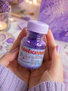 Frosted Powder For Decorating Fabrics, Foam, Wood, And Creating Beautiful Metallic Effects And More. - Lilac - View 2