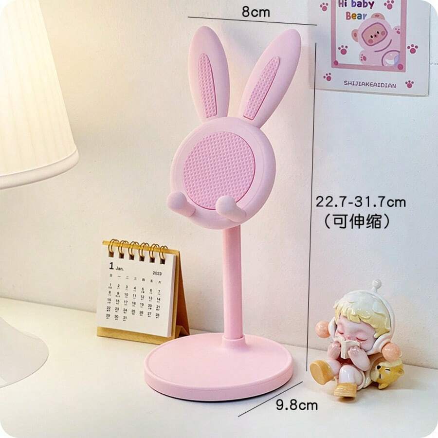 1 Giá đỡ điện thoại bằng nhựa có thể điều chỉnh, xoay 360° với đế nặng, thích hợp cho gia đình, trường học, văn phòng, phát trực tiếp, xem TV, học trực tuyến, chụp ảnh. - Xem 1
