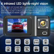 Dash Cam Front And Rear, 1080P Dash Camera For Cars, 3 Channel Car Camera Front Rear And Inside With 32GB Card, Loop Recording, Night Vision, HDR, 24Hr Parking - A98 - Xem 3