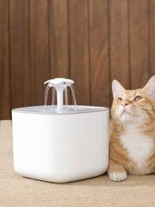 3L/101.5 Oz/0.8 Gallon Pet Water Fountain Automatic Water Dispenser For Cats And Dogs, USB Power Cord Without Adapter, Water Pump - Multicolor - View 8