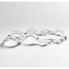 1Pc/4Pcs Pop Tubes Fidget Toy, Sensory Stretch Tubes, Adult Novelty Toys,Adult Sensory Fidget Toys - 水晶白 - 查看 1