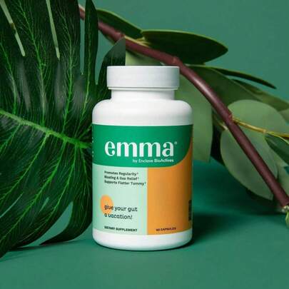 Emma By Enclave Digestive Support Supplement - Intestinal & Gut Health - 60 Capsules, 1 Bottle