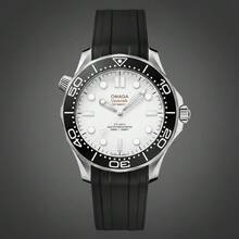 OMEG Men's Watch, Steel, Silicone Strap, Calendar, A+ Quality - g - 查看 1