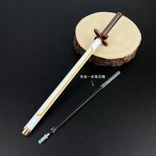1支2026新款经典动漫签名笔，武器笔，签名笔，水柱，虫柱，圆珠笔 - 生日礼物，复活节礼物，情人节礼物，礼品，玩具，复活节新品畅销，新品热销，新品上市，玩具新品上市，惊喜玩具，减压玩具，模型玩具 - 彩色 - 查看 12