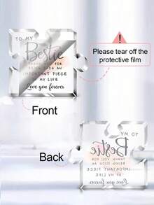1 bức tranh ghép hình acrylic, Quà tặng cho chị em gái - Quà tặng cho bạn thân, Trang trí bàn làm việc, Trang trí bàn ăn, Phụ kiện bàn làm việc văn phòng - Món quà lưu niệm tinh tế cho bạn gái, Thích hợp cho sinh nhật, Ngày Valentine, Giáng sinh và các dịp khác, Quà tặng sinh nhật tốt nghiệp, Quà tặng cho phụ nữ, Trang trí phòng ngủ, Đồ trang trí nhà cửa, Đồ vật thu nhỏ trong nhà, Trang trí phòng ngủ, Trang trí nhà cửa phòng khách, Phụ kiện phòng tắm, Quà tặng giáo viên, Quà cảm ơn, Quà tặng bạn thân - A - Xem 11