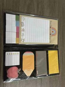 1 Bộ Sổ Lưu Niệm Tiệc Ngày Nhà Giáo, Quà Tặng Tiệc, Sổ Ghi Chú Hoạt Hình, Bộ Sổ Ghi Chú, Giấy Ghi Chú Tự Dính Tùy Chỉnh Dành Cho Giáo Viên, Bộ Giấy Ghi Chú Văn Phòng Phẩm, Quà Tặng Ngày Nhà Giáo - Nhiều màu - Xem 12