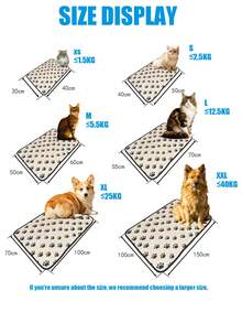 1pc Pet Dog Pee Pad, Waterproof Dog Training Pad, Anti-Slip, Highly Absorbent, Reusable And Machine Washable, Suitable For Floor, Sofa, Bed, Fence, Car, Fit For Small, Medium And Large Dogs & Cats - Apricot - View 5