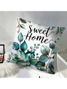 Bộ 4 vỏ gối phong cách Bắc Âu họa tiết cây xanh tươi mát, vỏ gối trang trí phòng khách, vỏ gối tựa đầu giường (Không bao gồm ruột gối) - 4pcs - Xem 7