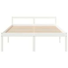 vidaXL Bed Frames - White - View 4